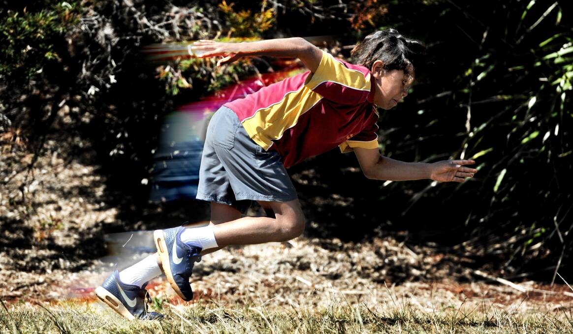 Westport Flash: Westport Public School student Tuqiri Mason went to the state athletics titles in Sydney.