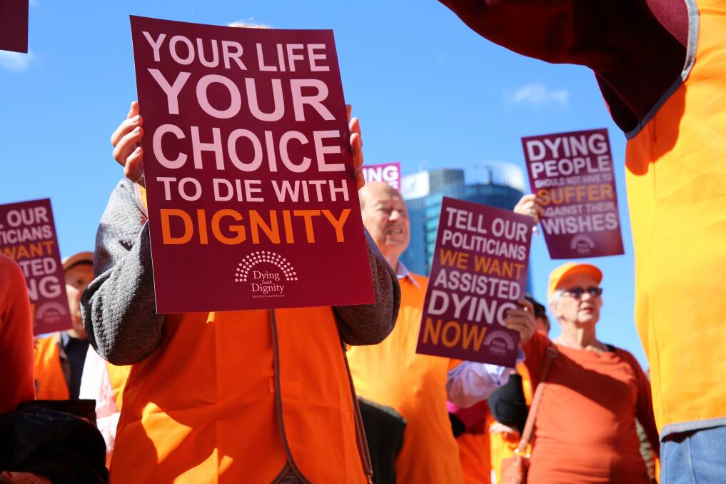 Photo: Dying with Dignity, WA.