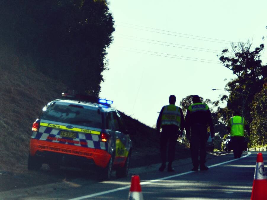 The Police Crash Investigation Unit was on scene after a cyclist was hit on the Oxley Highway.