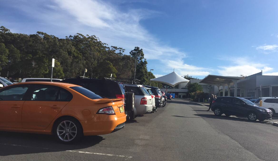 Port Macquarie Base Hospital car park is often packed to capacity.