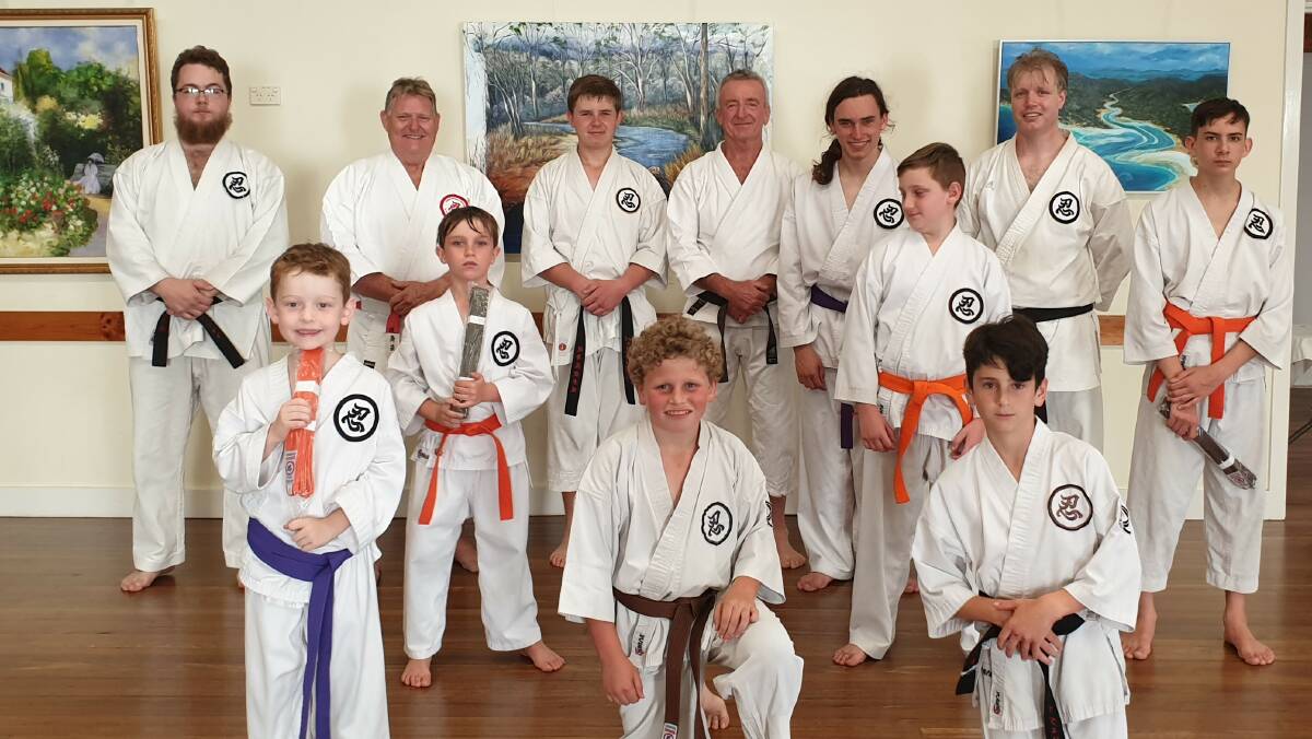 Students from Mid North Coast Karate were recently put to the test for their belt grading.