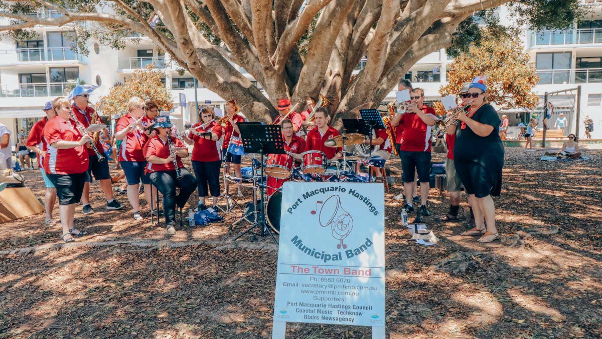 GOOD CAUSE: Port Macquarie Hastings Municipal Band are raising money for flood victims.