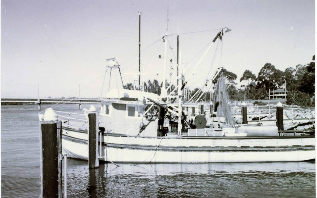 HISTORIC FISHING BOAT: The Pacific Venture in 1989. Photo: Lyn Workman and Ian Goulding.