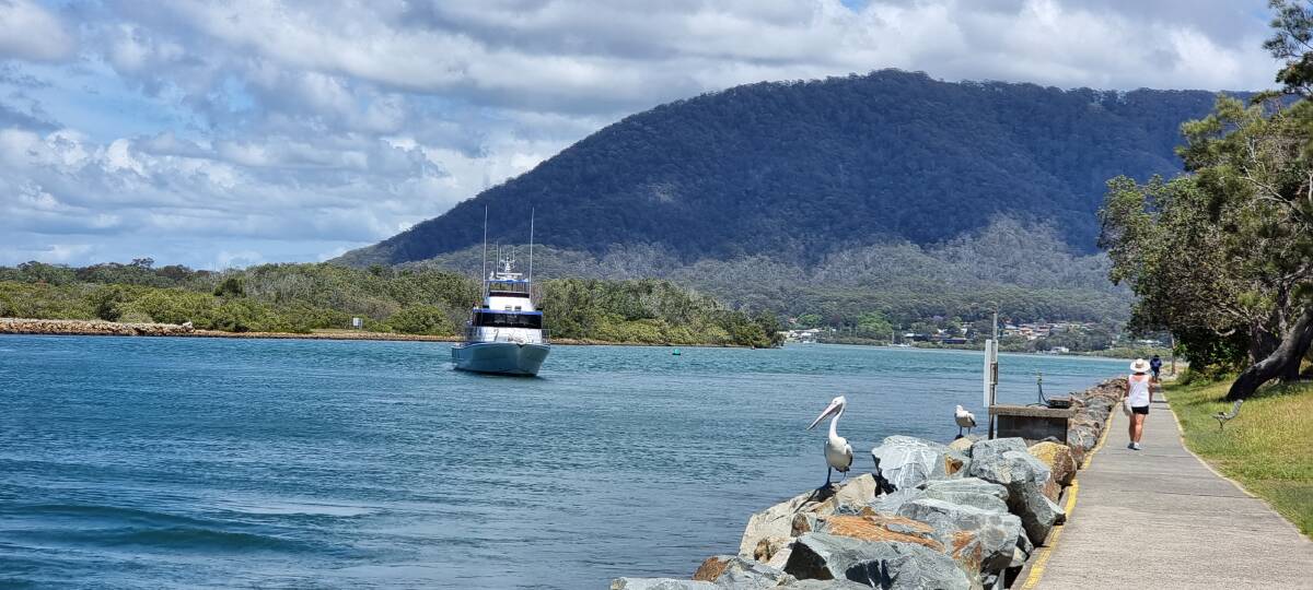ON PATROL: The Solitary Ranger on the Camden Haven River. Picture: Anne-Maree Rogers.