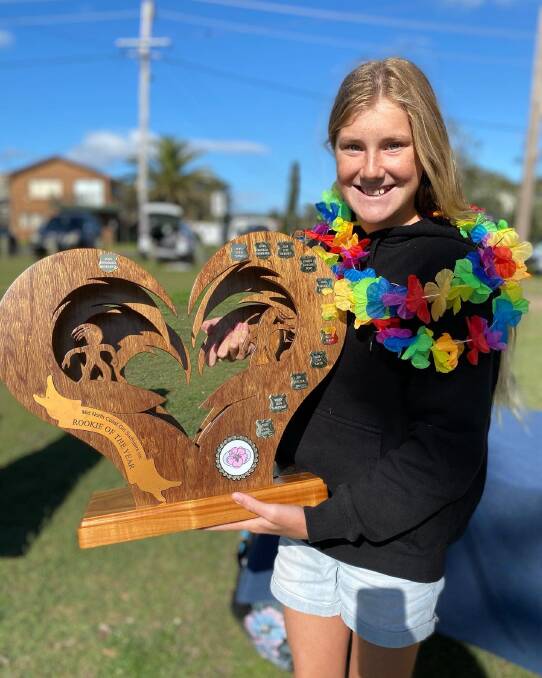 2021 Rookie of The Year won by Annabelle Roderick. Photo: April Styles.