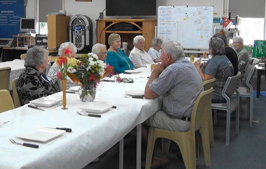 DINE IN: Mother's Day at the Men's Shed. Photo: Supplied/Laurieton Men's Shed.