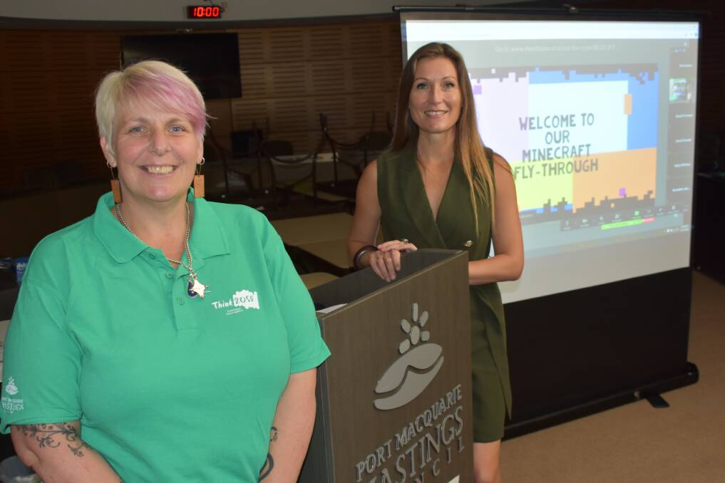 EVENT PARTNERS: Port Macquarie-Hastings Council group manager of community, Lucilla Marshall with Charles Sturt University deputy director of external engagement for Port Macquarie, Kate Wood-Foye.