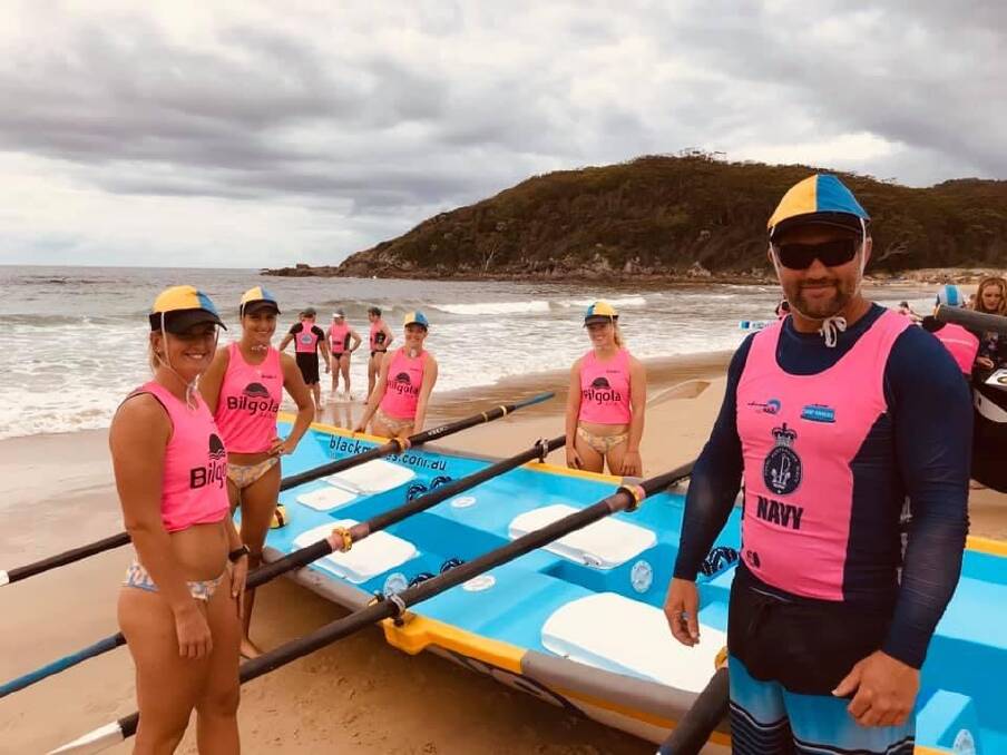 SURF BOAT RESTART: Former Sydney surf boat coach Ben Gill is restarting the Camden Haven Surf Life Saving Club surf boat crew program. Photo: Supplied.