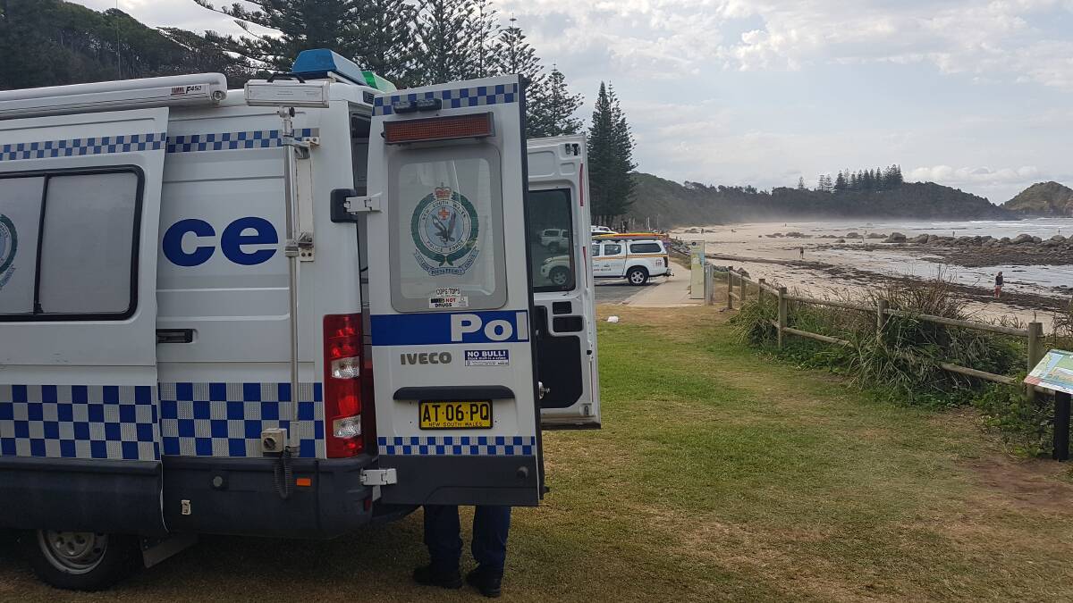Packing up for the day: An extensive air and sea search along the coastline has found no further evidence of the pair who have not been seen since February 17.