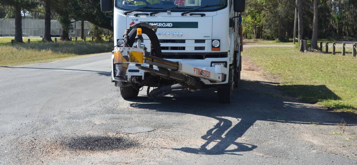 PMHC has received $479,315 to fix potholes across the region. File picture