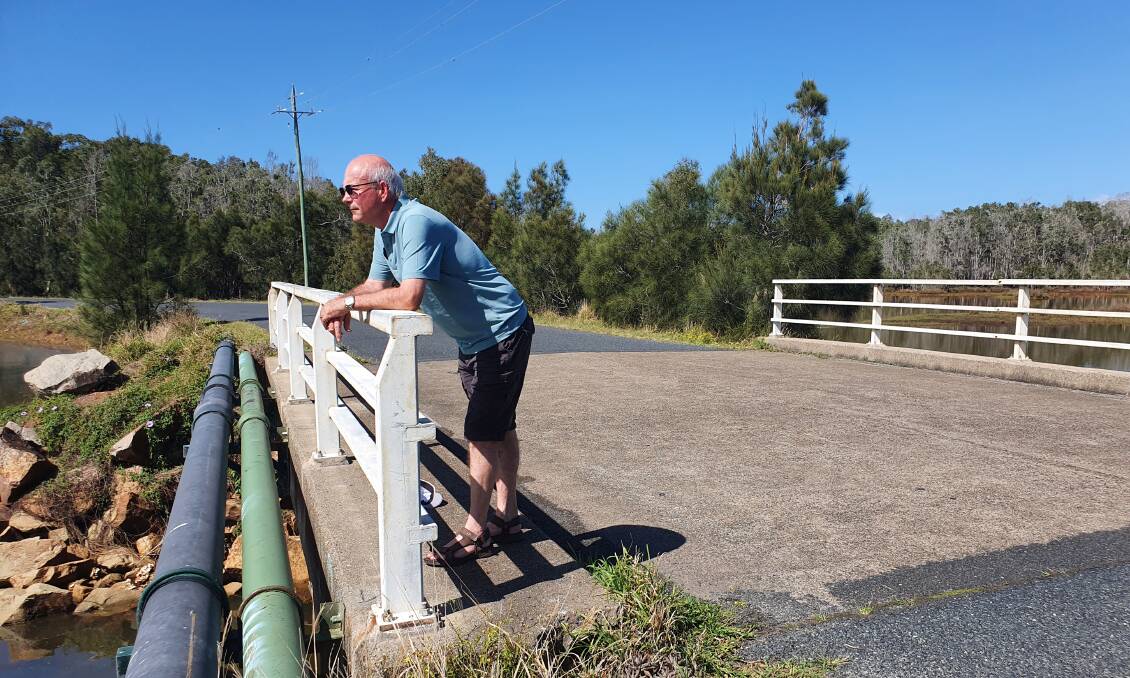 Long process: Saving Lake Cathie's Stewart Cooper reflects on the Kenwood Drive Bridge issue.