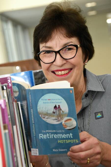 Rewarding career: Children’s/young adult librarian Virginia Cox prepares for her retirement. Photo: Matt Attard