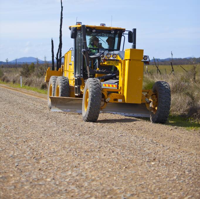 Rural roads: The six and 12 month grading programs cover the majority of the council’s unsealed network.