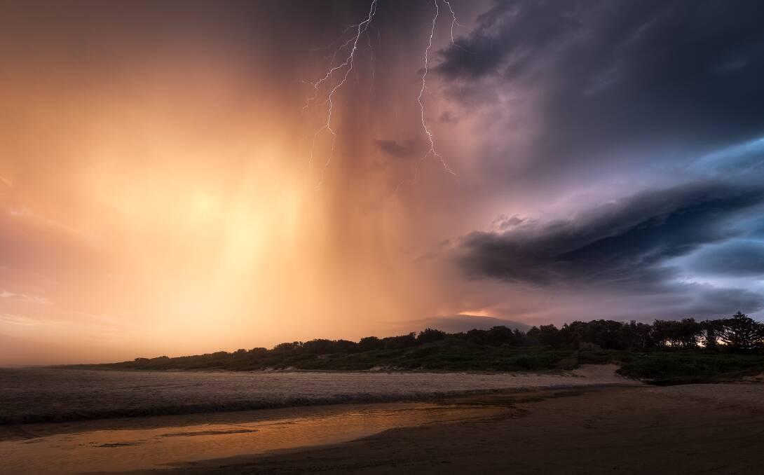 Unsettled conditions: Possible thunderstorms are predicted through to January 3. Photo: Ivan Sajko