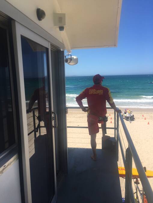 Lifeguards will keep a close watch on beach conditions.
