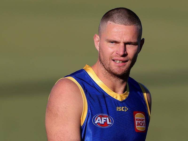 The Eagles are set to use recognised ruckman Nathan Vardy in their AFL season opener.