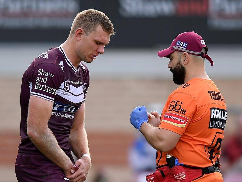 Tom Trbojevic has pulled out of the NSW State of Origin squad after battling a shoulder injury.