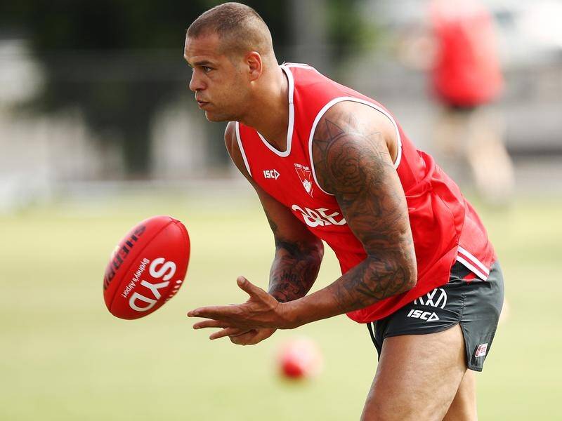 Lance Franklin's AFL pre-season training has been cut short by knee surgery.
