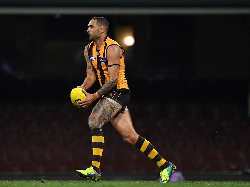 Hawk Shaun Burgoyne will have to pass a fitness test before taking on Fremantle on Monday.
