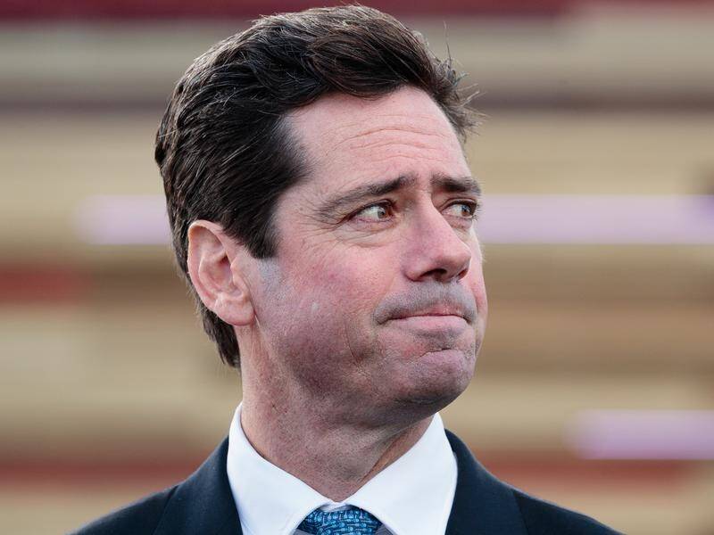 AFL CEO Gillon McLachlan has upset many by saying he wants Stephen Conigilo to remain at GWS.