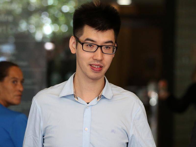 Yi Zheng has been handed a community penalty for illegally downloading AMP clients' ID details.
