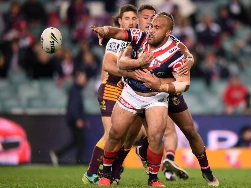 Sam Moa, here in his Roosters' days, is leaving Super League's Dragons after four "immense" seasons.