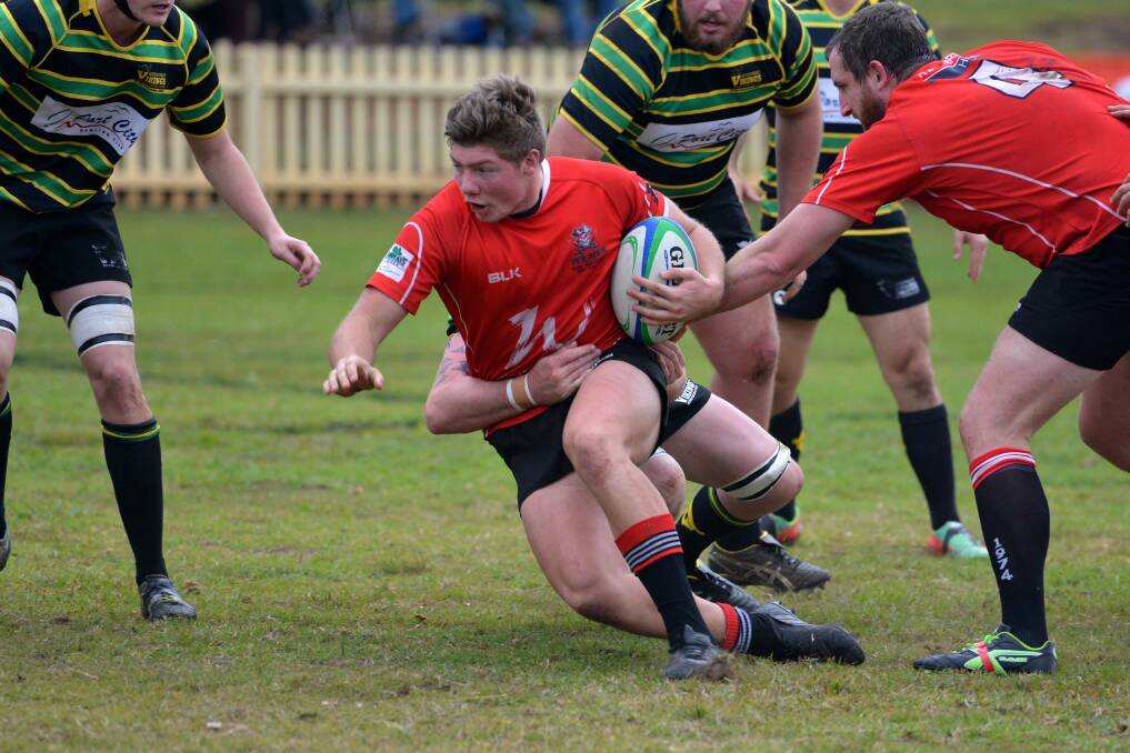 Ryan Kenny-Wilson in action for Pirates