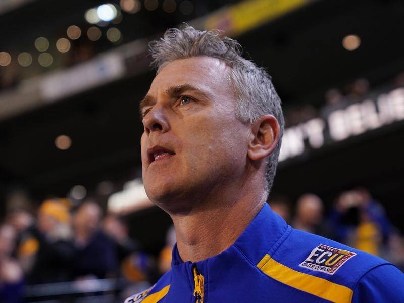 Eagles head coach Adam Simpson has lamented his side's inability to defend the AFL premiership.