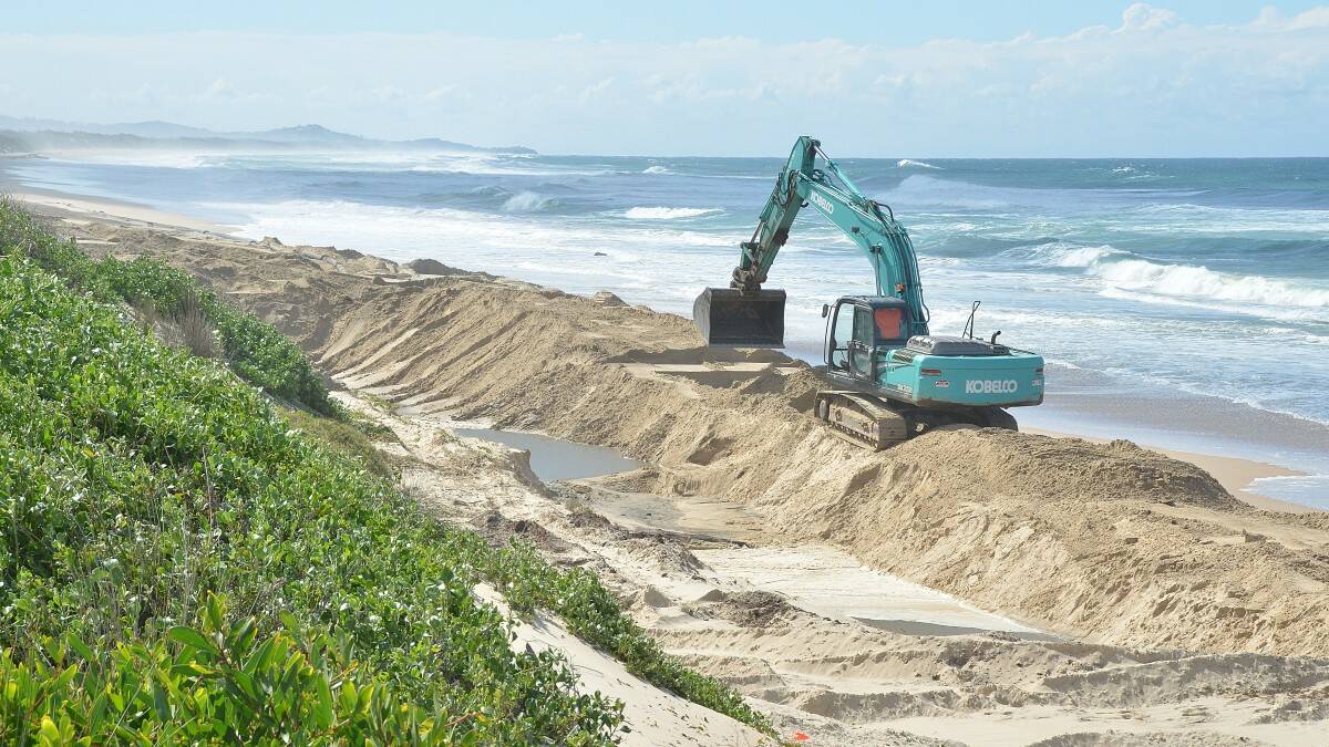 Lake Cathie: Dredging pumping ahead of schedule