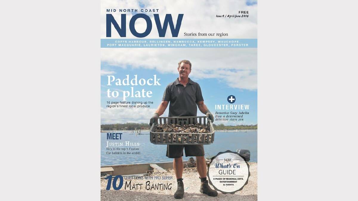Gary Jubelin's story appeared in the current edition of Mid North Coast Now.