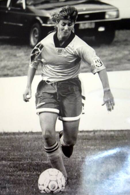 Sharon Young in her playing days.