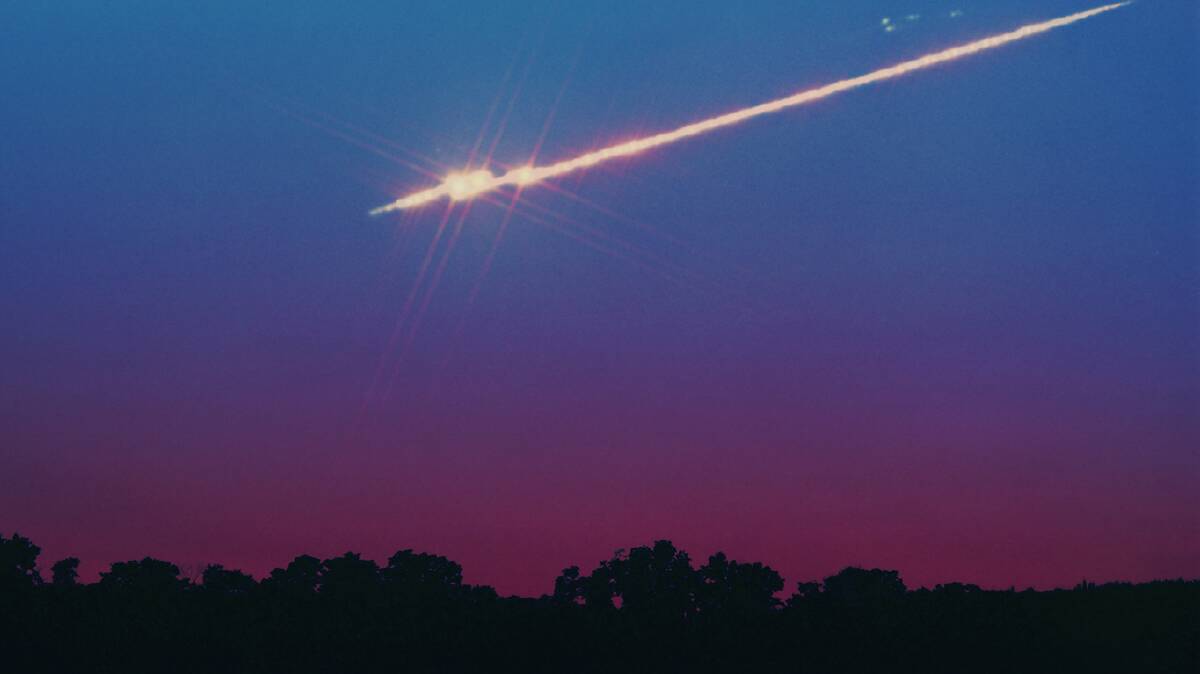 FIREBALL: This week is a great time to look to the skies for meteor showers and fireballs. PHOTO: John Schumack