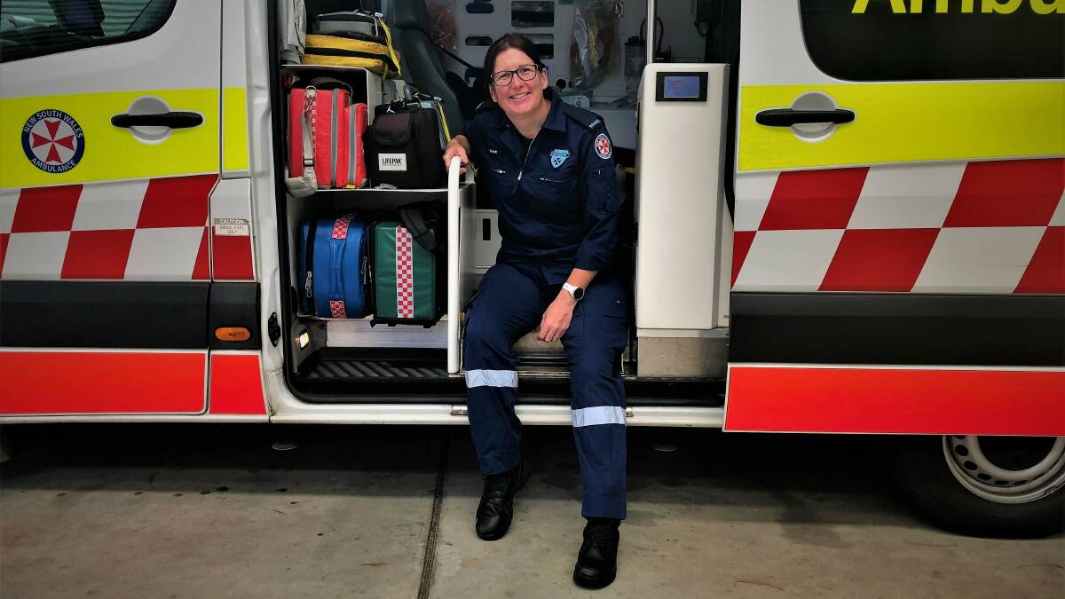 Career change: After 14 years in Victoria, Karen Taylor upped and changed her profession, becoming a paramedic. Photo: Matt Attard